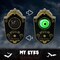 7.1" Doorbell with Simulation Light-up Eyeball, Halloween Decoration Animatronic, Sound and Motion Activated for Party